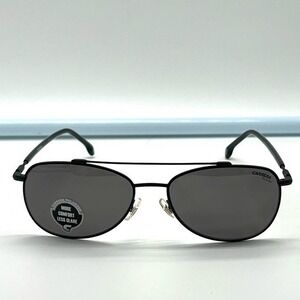 Carrera Polarized Grey/black Pilot Unisex Sunglasses